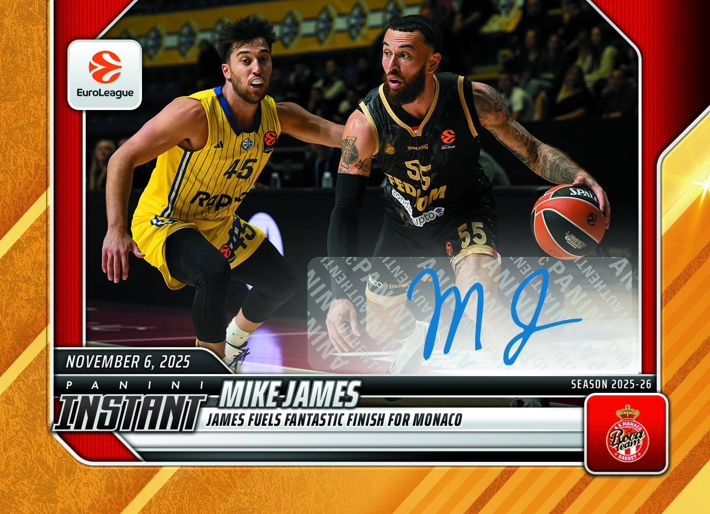 Detailed Image of Mike James - 2025-26