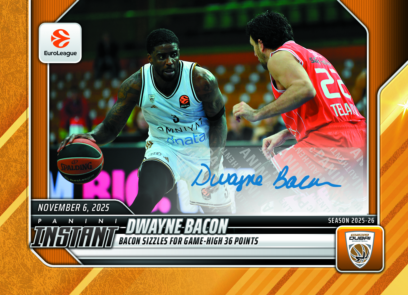 Detailed Image of Dwayne Bacon - 2025-