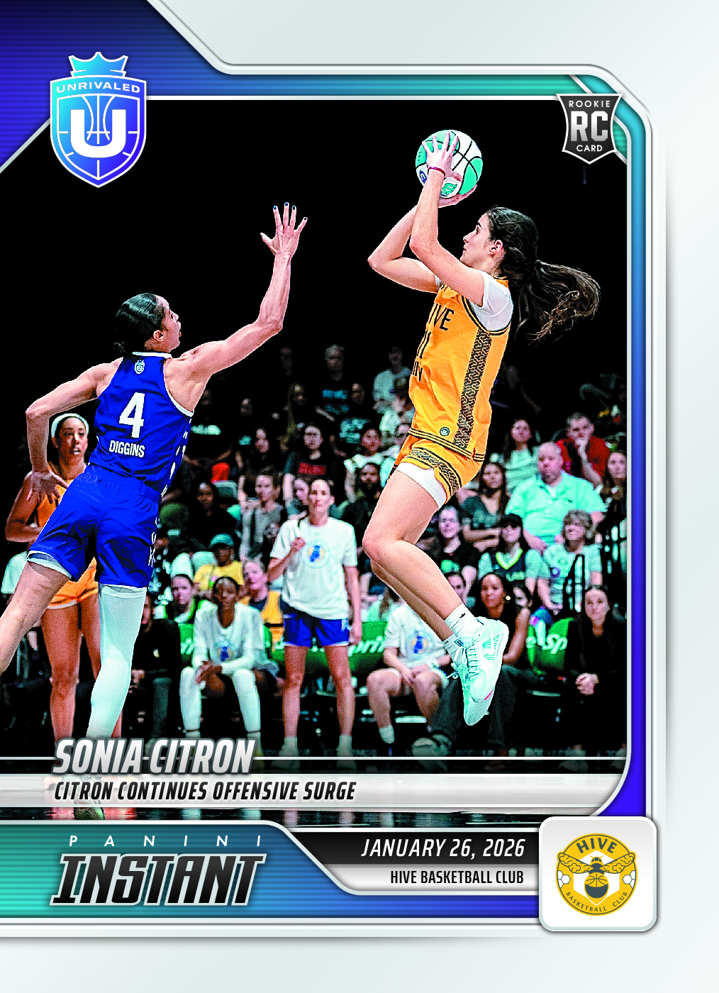 Sonia Citron - 2026 Panini Instant Unrivaled #33 - Base Card