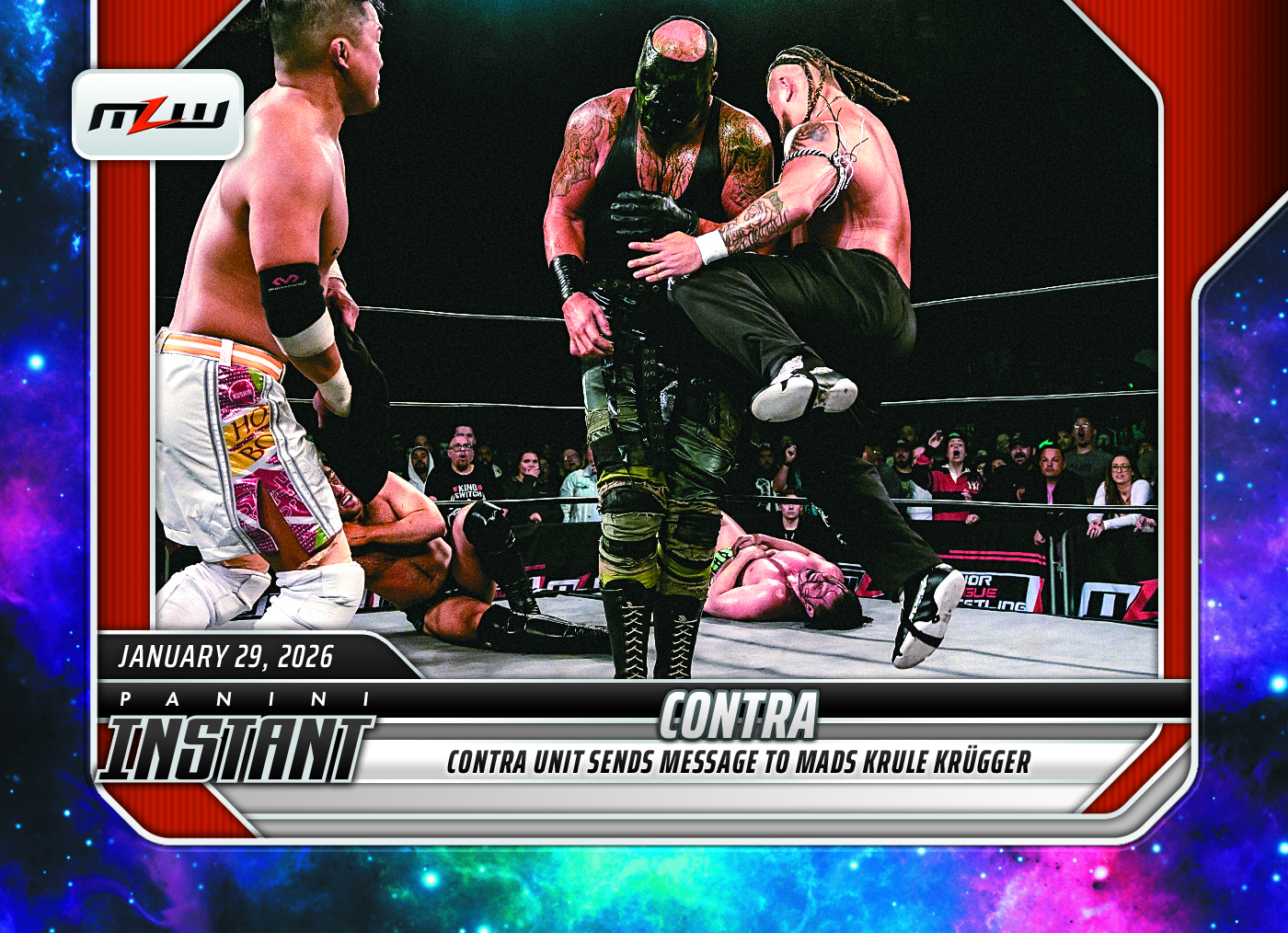 Product image for - CONTRA - 2026 Panini Instant MLW #6 - Galaxy 1/1