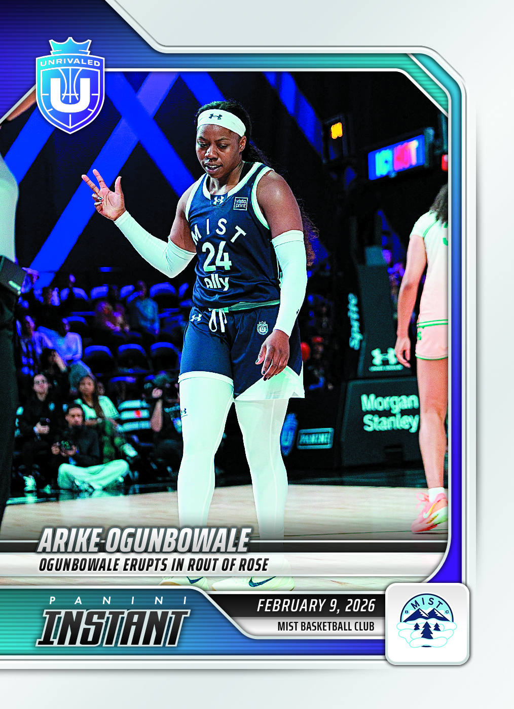 Arike Ogunbowale - 2026 Panini Instant Unrivaled #44 - Base Card