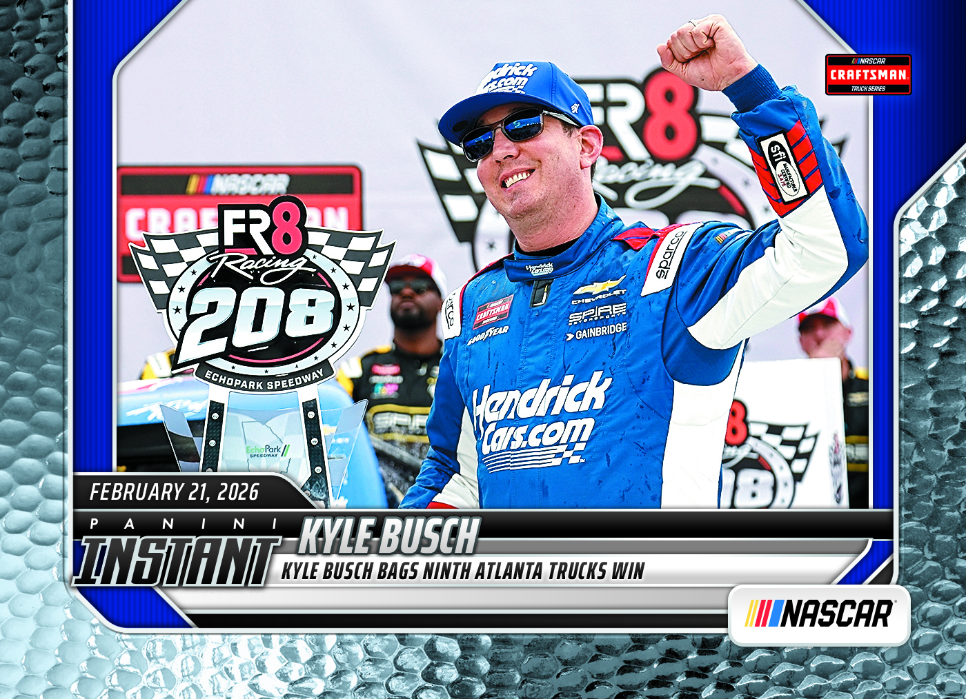 Kyle Busch - 2026 Panini Instant NASCAR #6 - Metallic /5