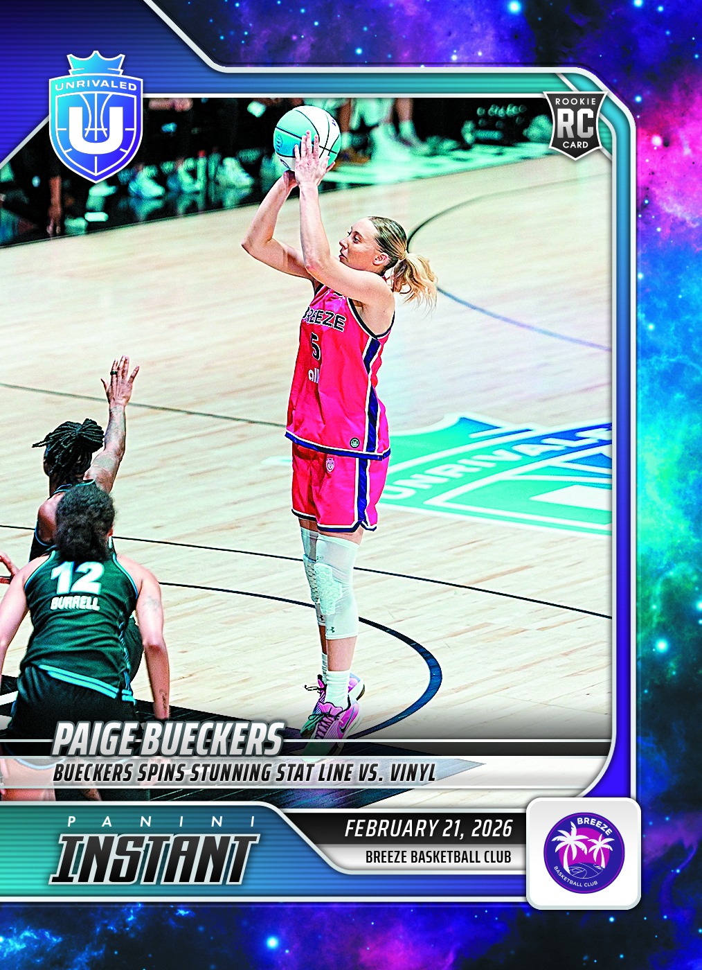 Panini Instant On Demand NFL, WNBA, Soccer and NIL Trading Cards