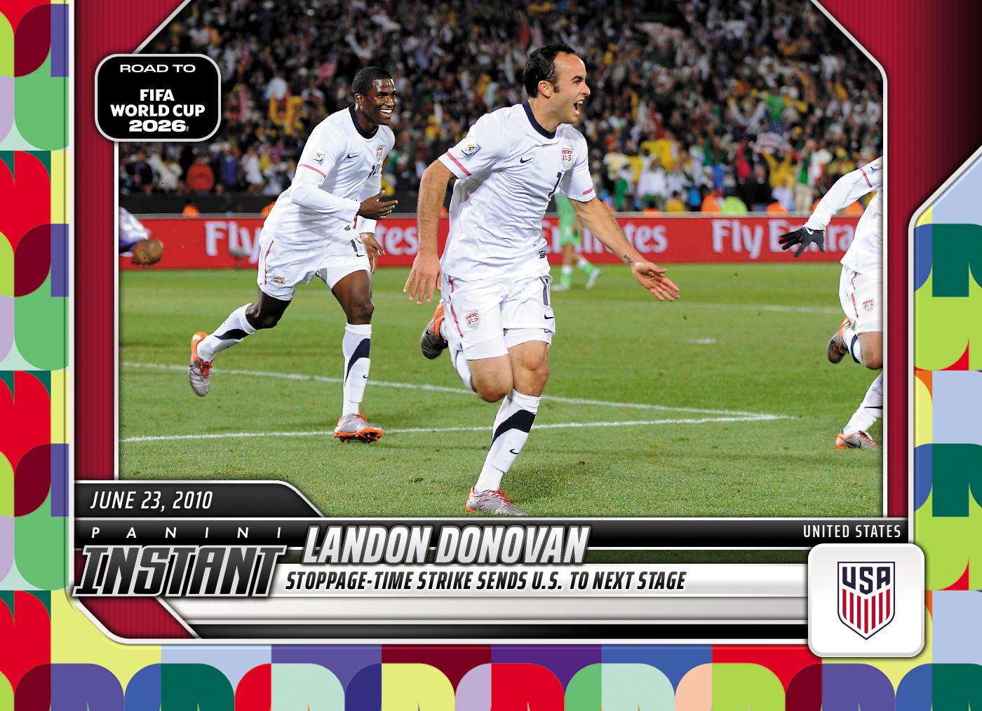Product image 1 for - Landon Donovan  - 2026 Panini Instant Road to FIFA World Cup 2026™ #2 - Multi 1/1