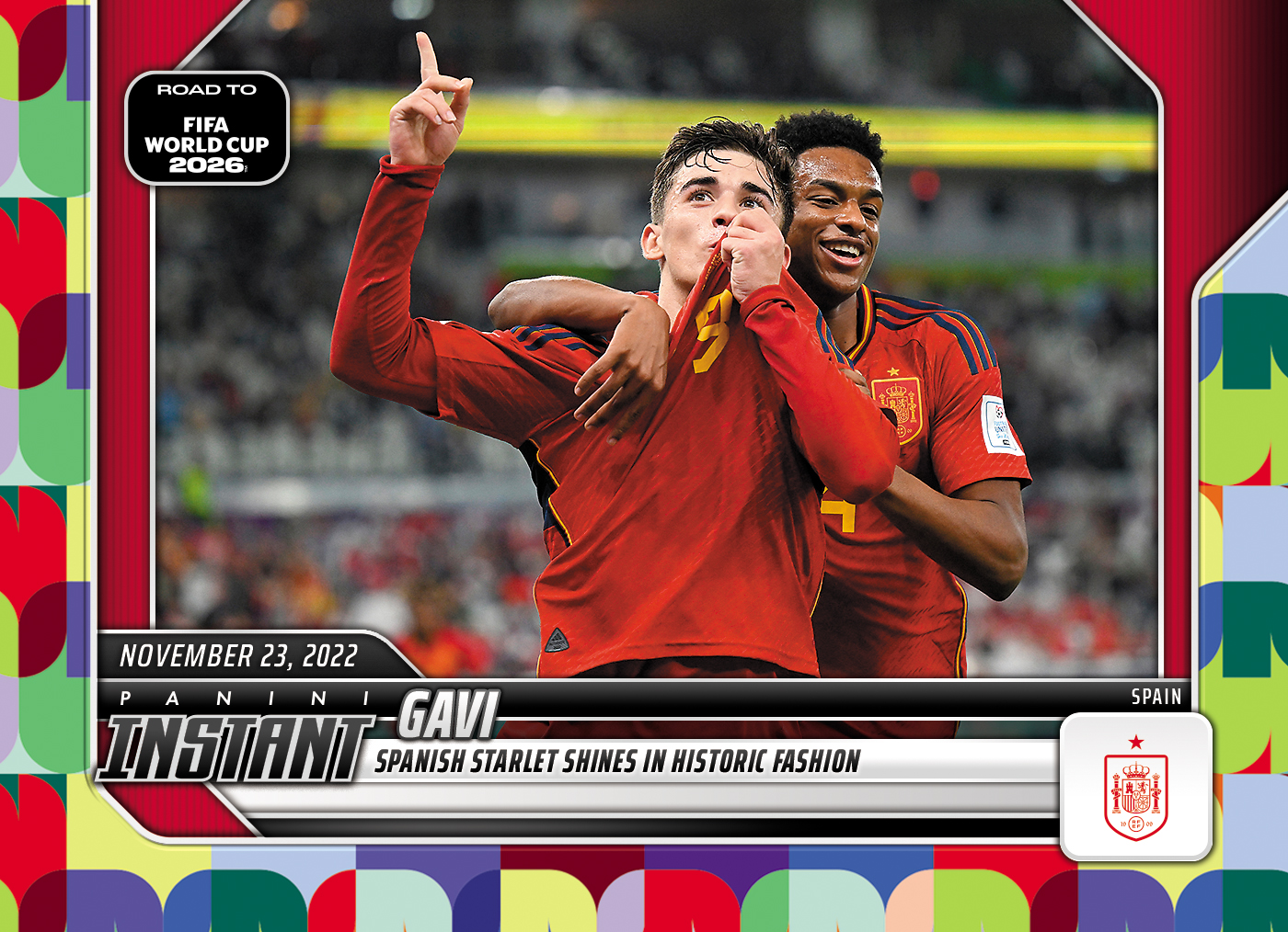 Detailed Image of Gavi - 2026 Panini