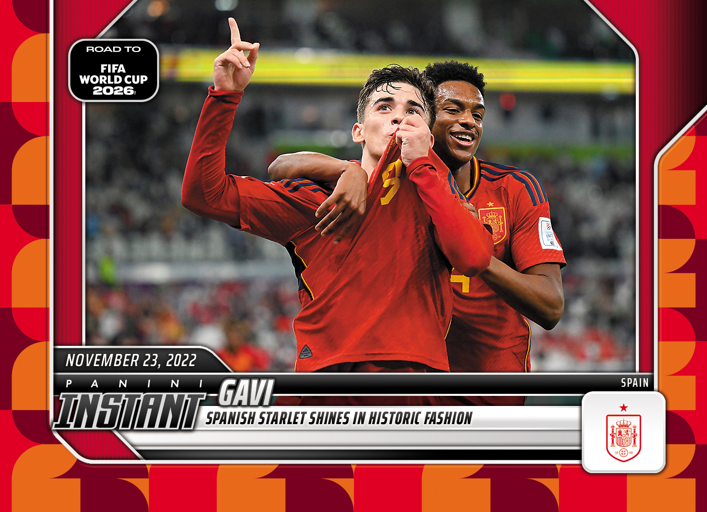 Detailed Image of Gavi - 2026 Panini