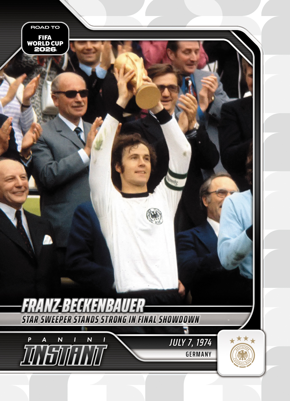 Product image 1 for - Franz Beckenbauer - 2026 Panini Instant Road to FIFA World Cup 2026™ #6 - Base