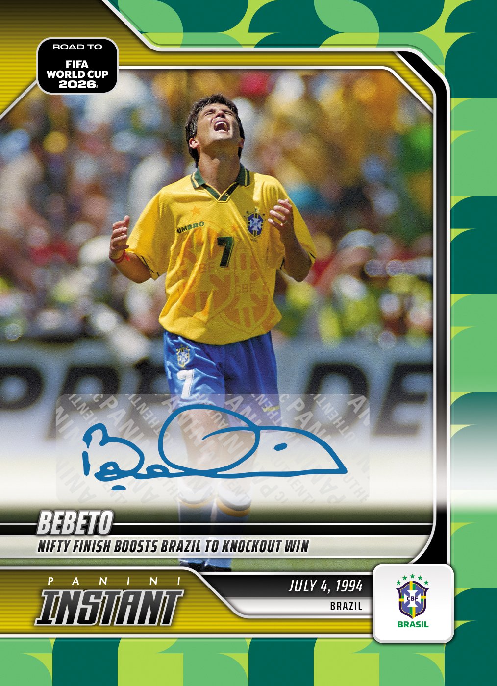 Detailed Image of Bebeto - 2026 Panini