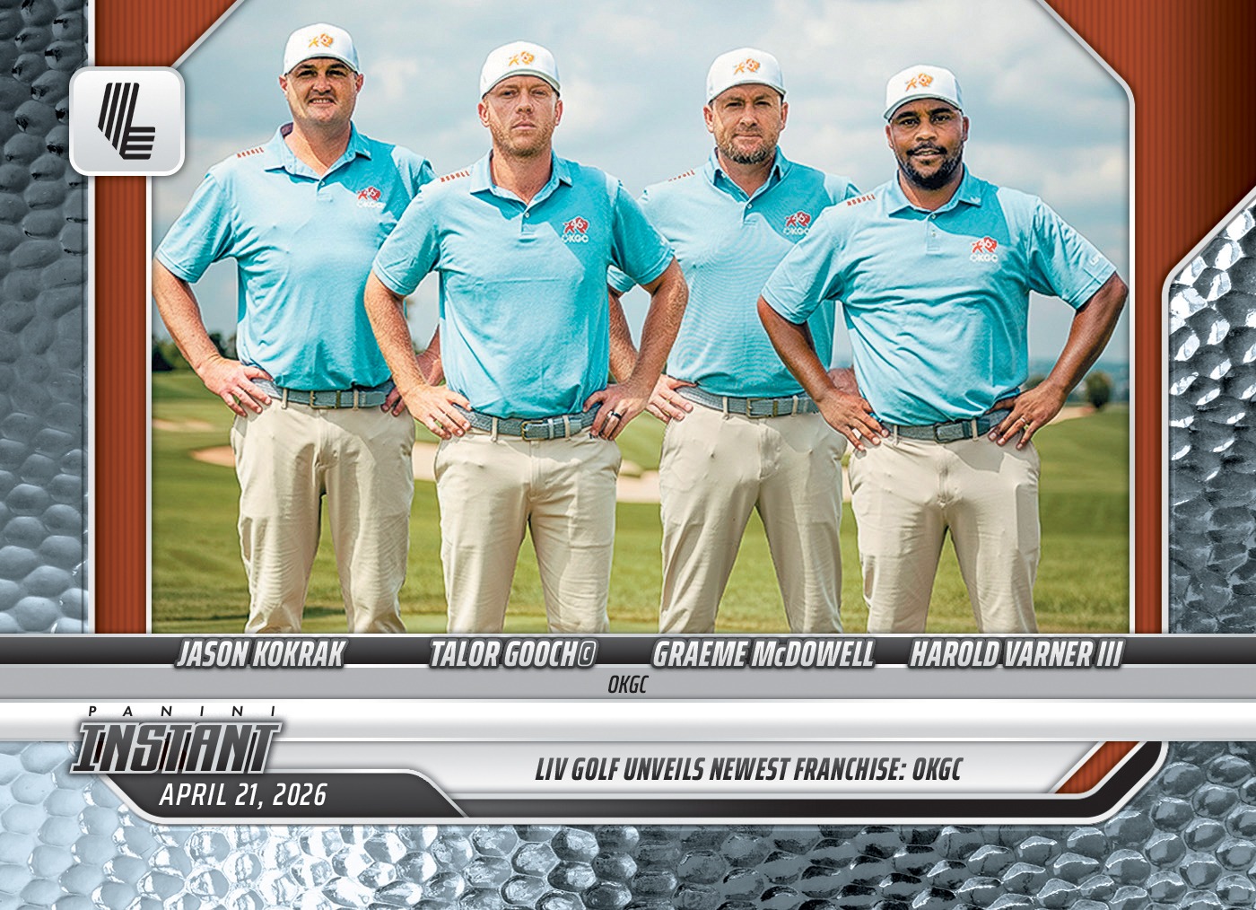 Product image 1 for - OKGC - 2026 Panini Instant LIV Golf #11 - Metallic /5