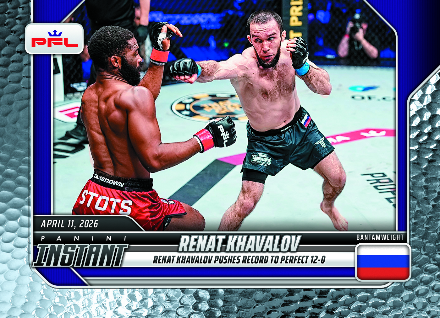 パニーニ PFL Panini Instant Professional Fighters League MMA Trading Cards