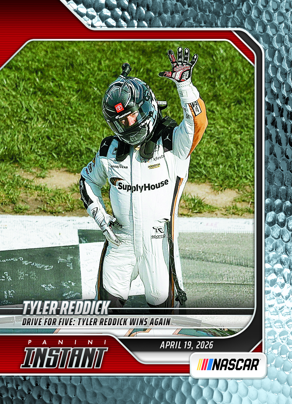 Product image 1 for - Tyler Reddick - 2026 Panini Instant NASCAR #29 - Metallic /5