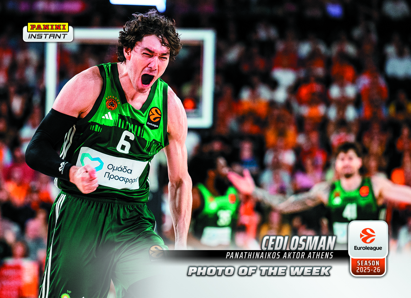 Product image for - Cedi Osman - 2025-26 Panini Instant EuroLeague Photo of the Week #31 - Base