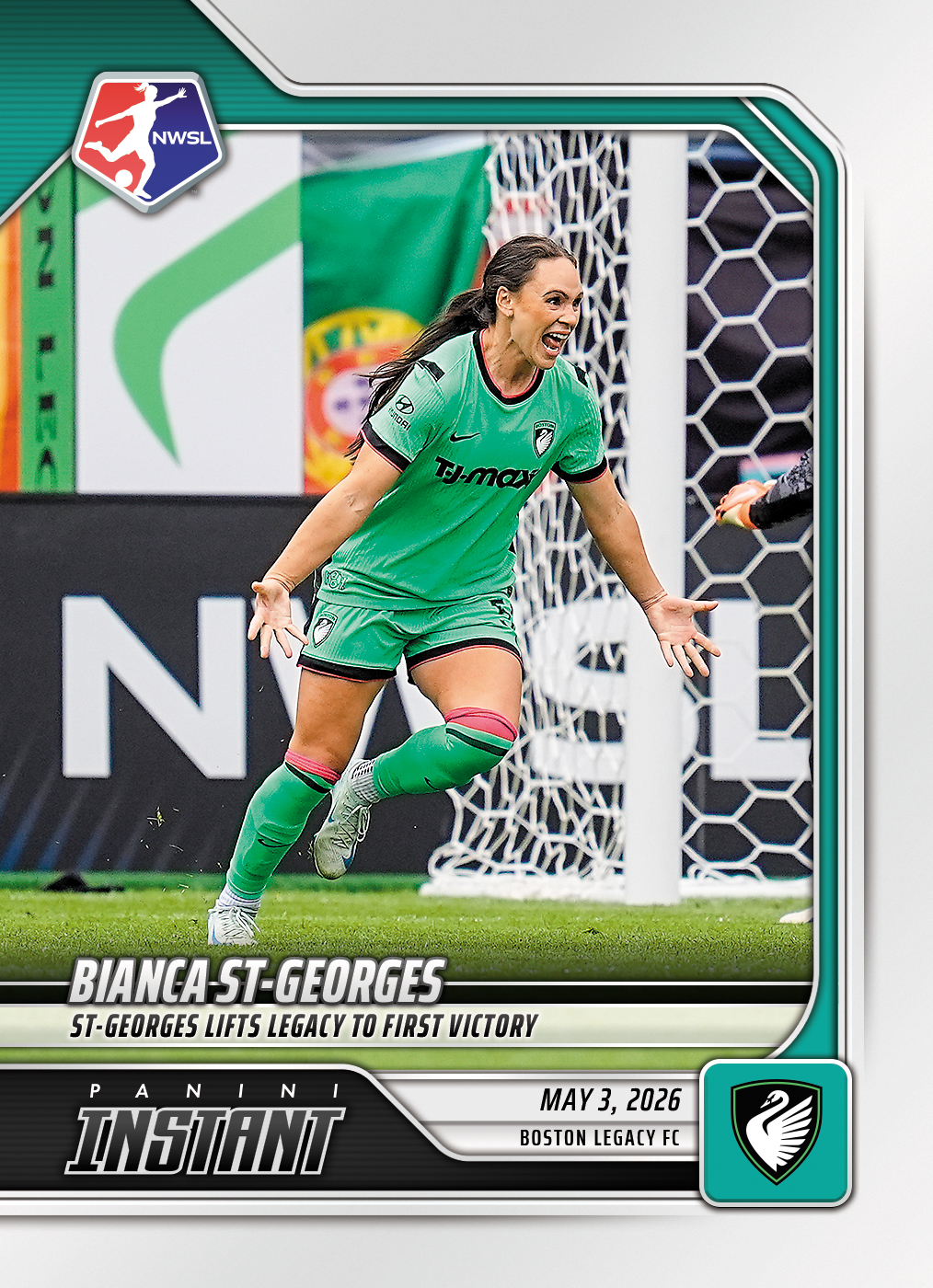 Product image for - Bianca St-Georges - 2026 Panini Instant NWSL #54 - Base