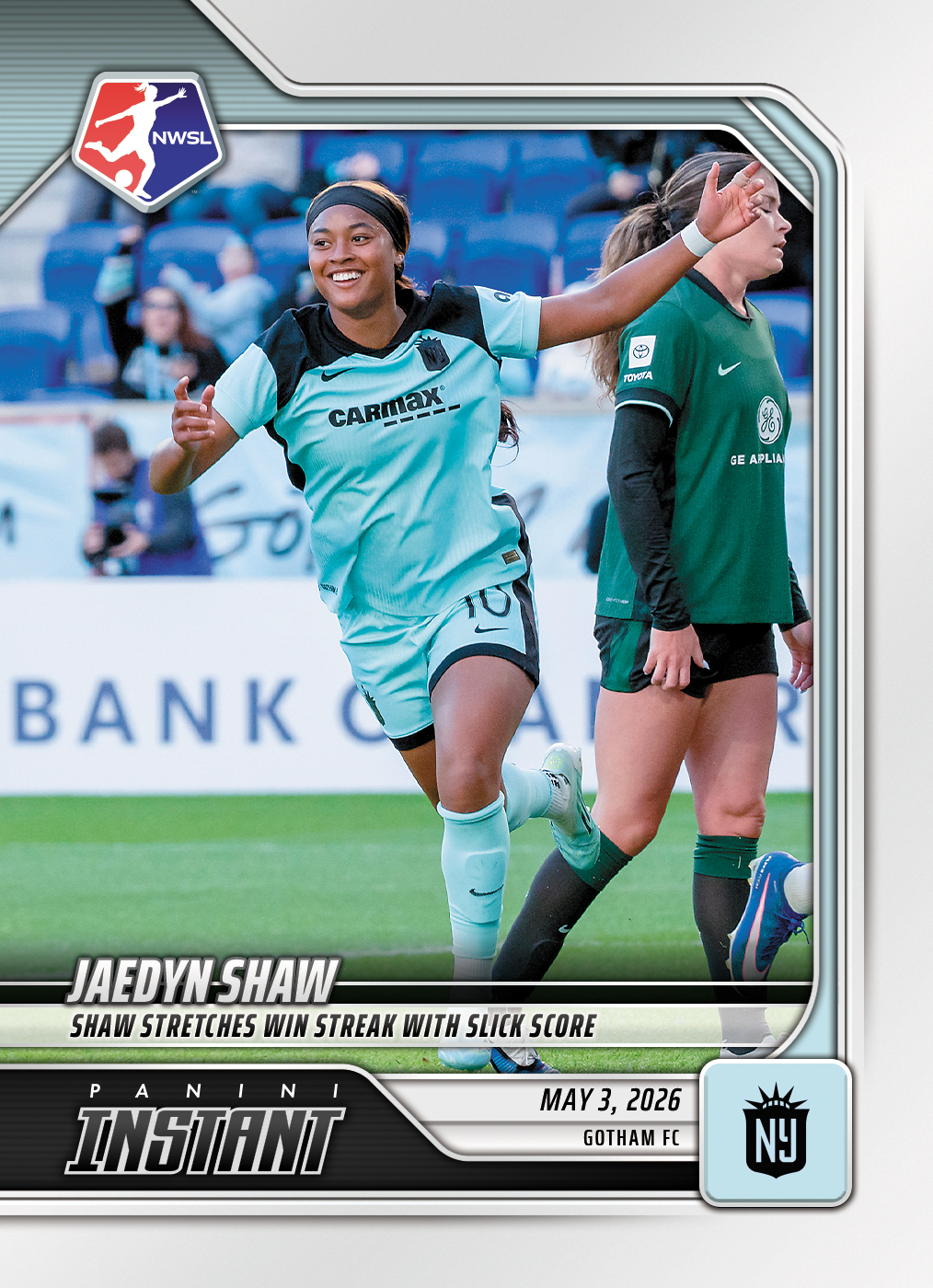 Product image for - Jaedyn Shaw - 2026 Panini Instant NWSL #55 - Base
