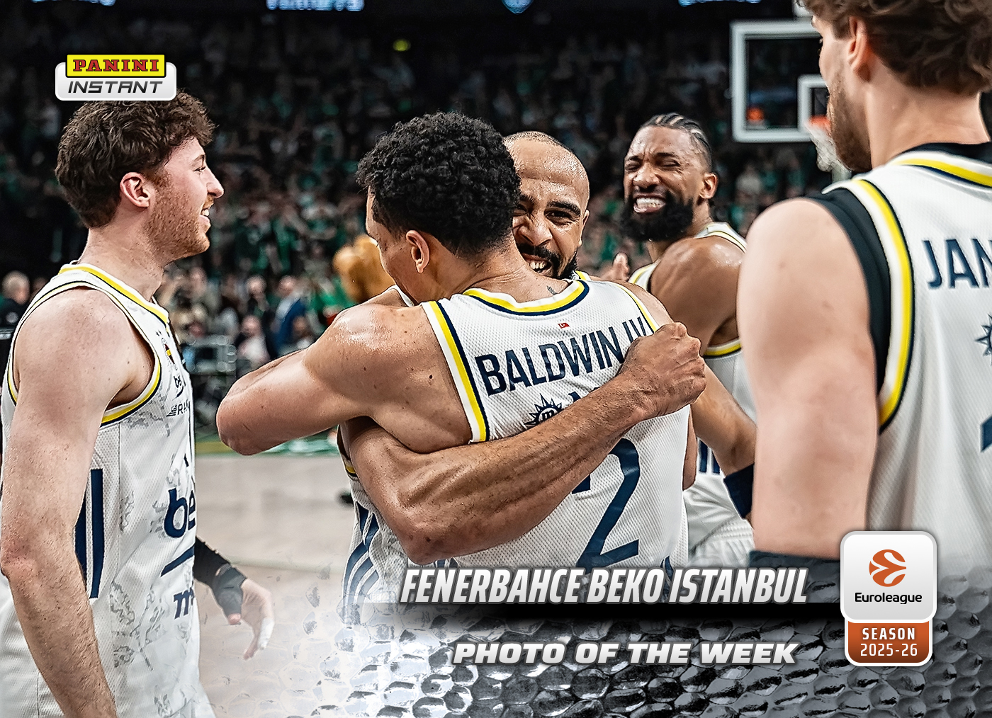 Product image for - Fenerbahce Beko Istanbul - 2025-26 Panini Instant EuroLeague Photo of the Week #