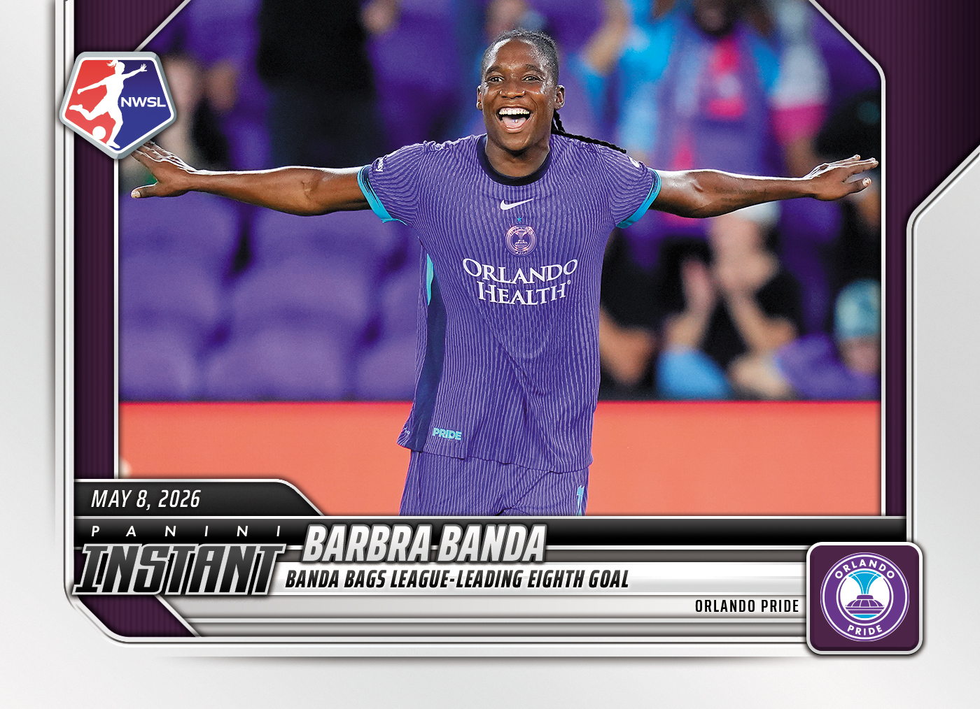 Product image for - Barbra Banda - 2026 Panini Instant NWSL #59 - Base