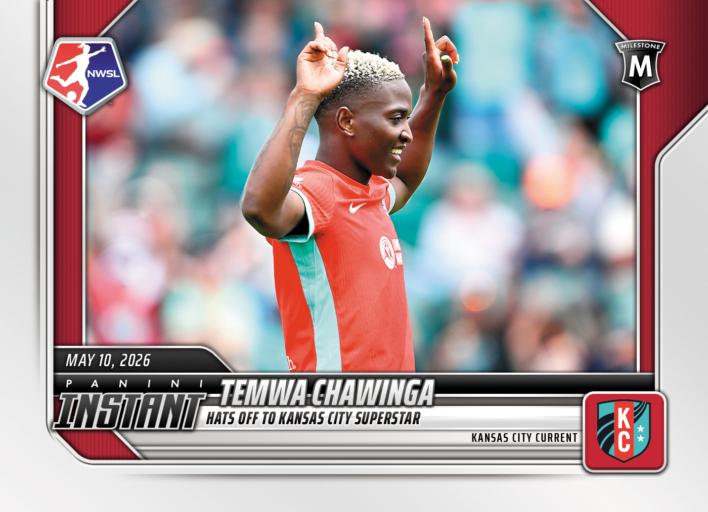 Product image for - Temwa Chawinga - 2026 Panini Instant NWSL #62 - Base