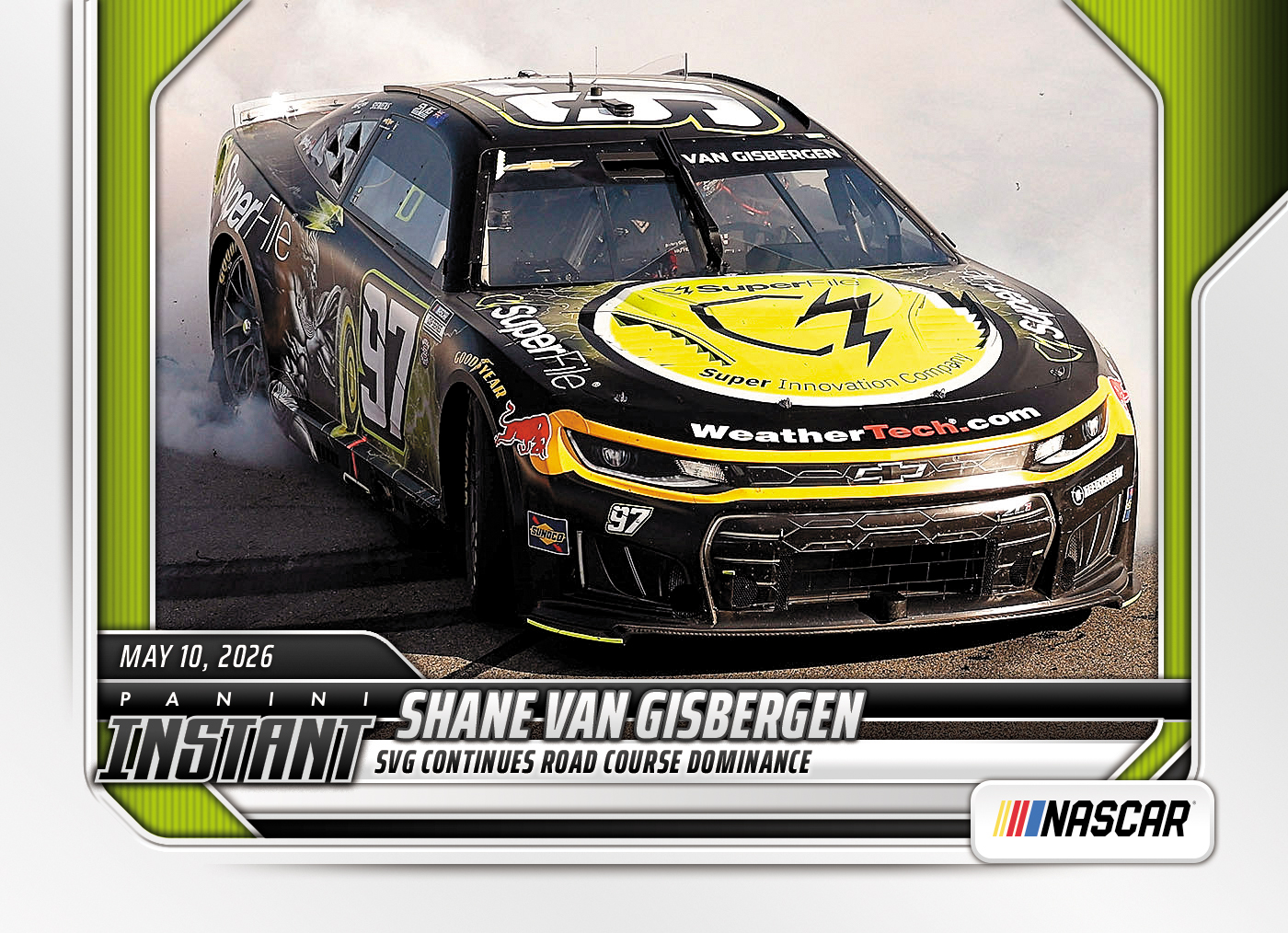 Shane van Gisbergen - 2026 Panini Instant NASCAR #40 - Base Card