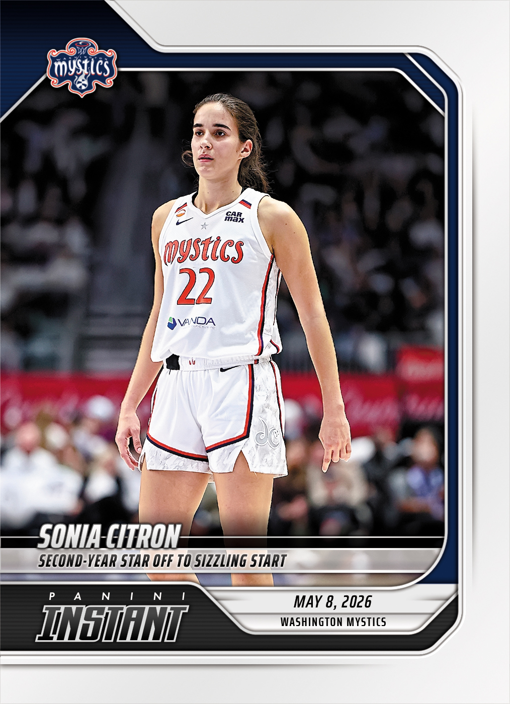 Sonia Citron - 2026 Panini Instant WNBA #32 - Base Card 25-pack