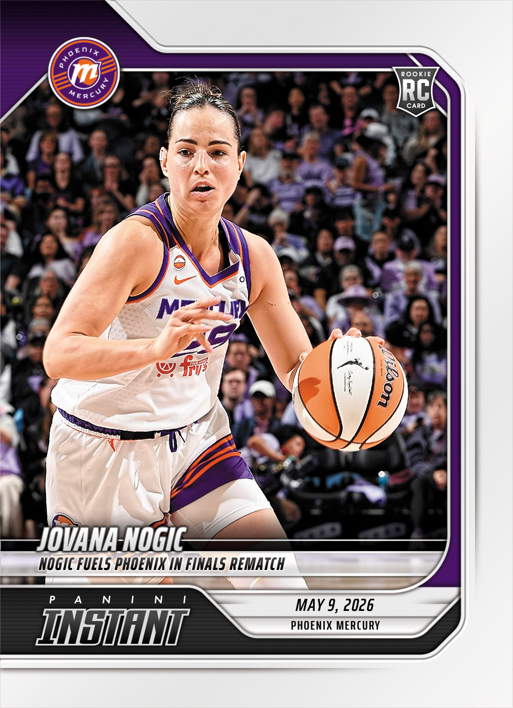 Product image for - Jovana Nogic - 2026 Panini Instant WNBA #39 - Base