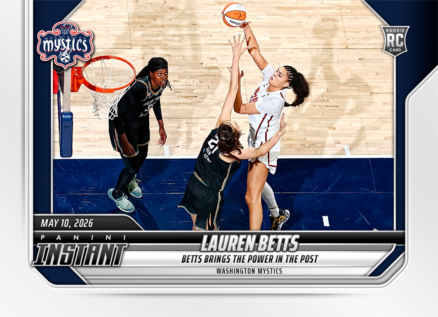 Product image for - Lauren Betts - 2026 Panini Instant WNBA #45 - Base