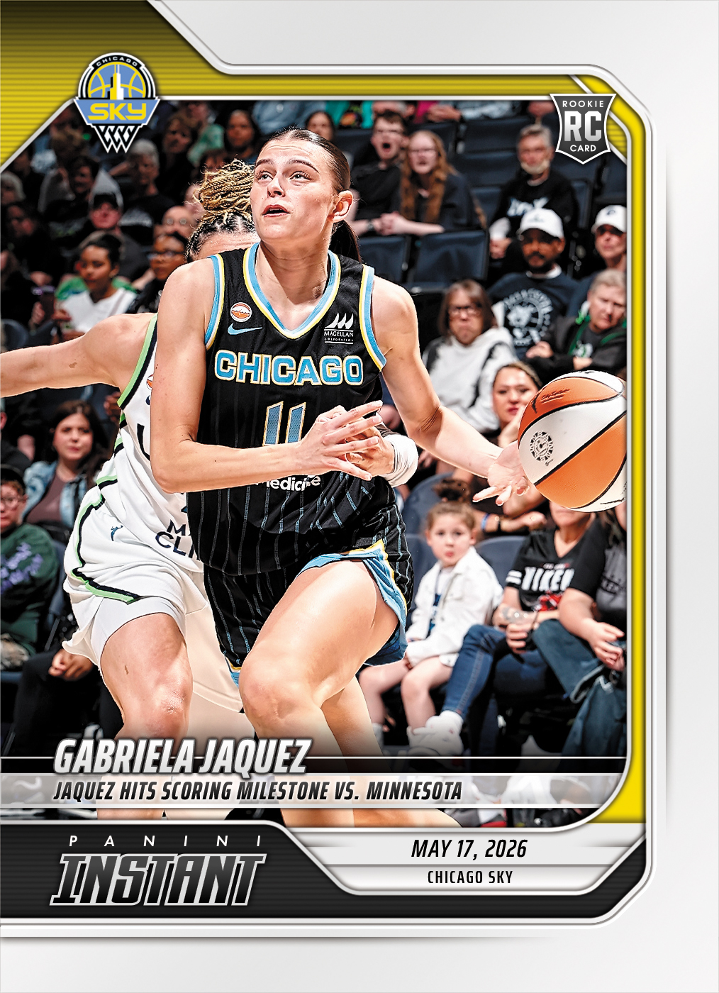 Product image 1 for - Gabriela Jaquez - 2026 Panini Instant WNBA #67 - Base