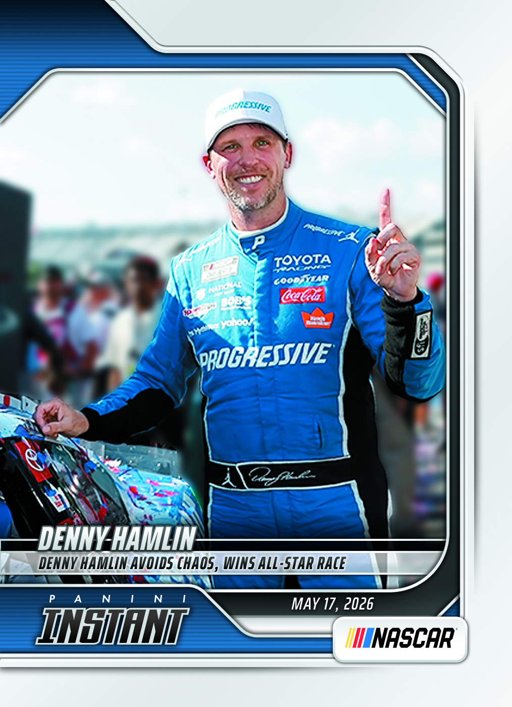 Detailed Image of Denny Hamlin - 2026