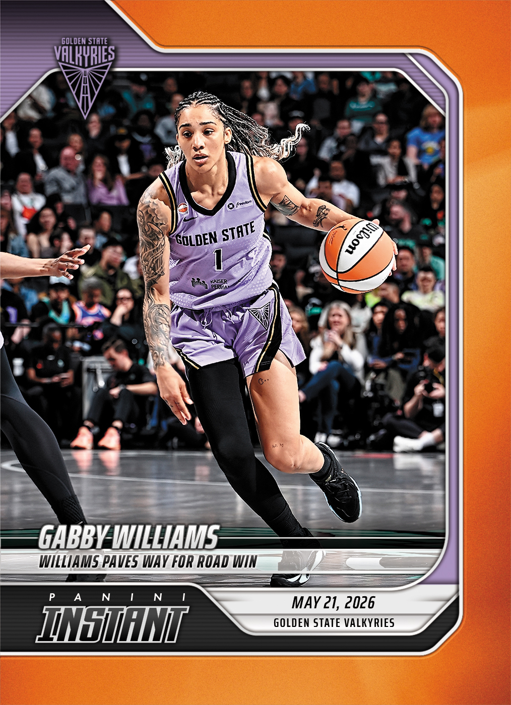 Product image 1 for - Gabby Williams - 2026 Panini Instant WNBA #77 - 30th Anniversary /30