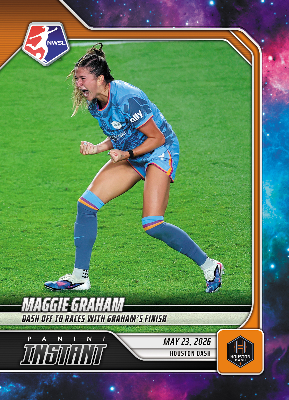 Product image 1 for - Maggie Graham - 2026 Panini Instant NWSL #76 - Galaxy 1/1
