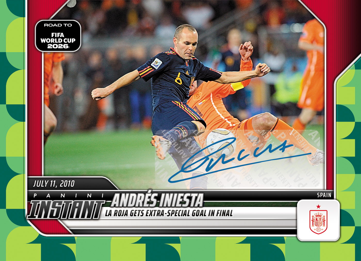 Detailed Image of Andres Iniesta - 202