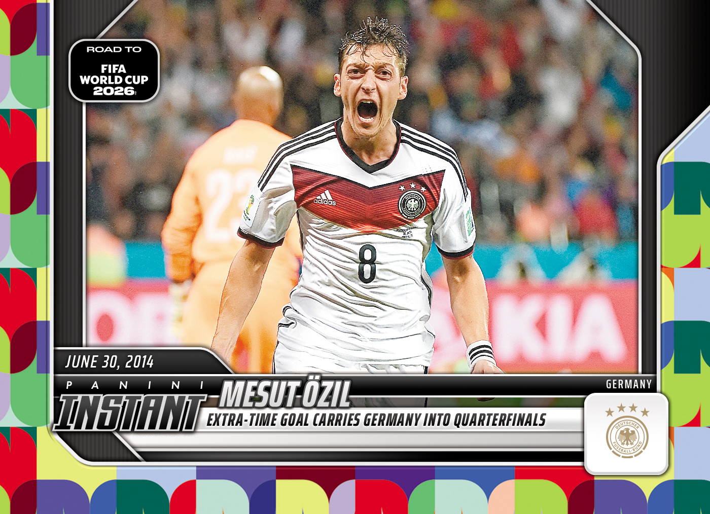 Product image 1 for - Mesut Ozil - 2026 Panini Instant Road to FIFA World Cup 2026™ #43 - Multi 1/1