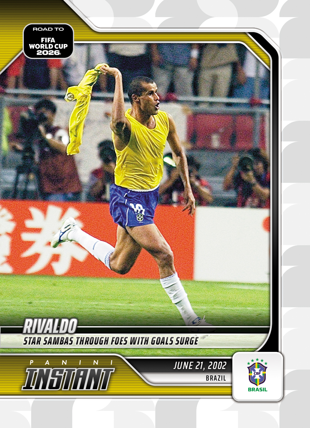 Product image 1 for - Rivaldo - 2026 Panini Instant Road to FIFA World Cup 2026™ #48 - Base