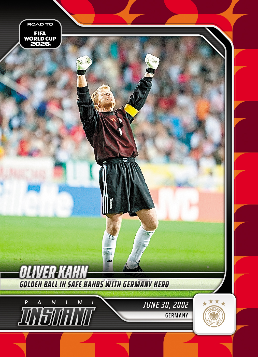 Product image 1 for - Oliver Kahn - 2026 Panini Instant Road to FIFA World Cup 2026™ #49 - Red /5