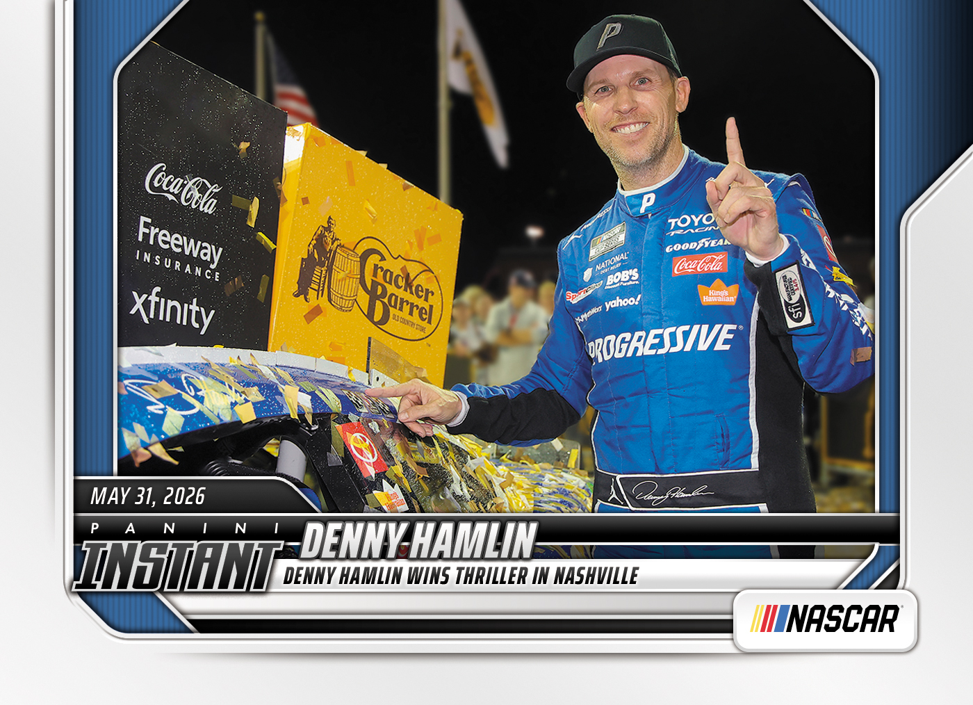Detailed Image of Denny Hamlin - 2026