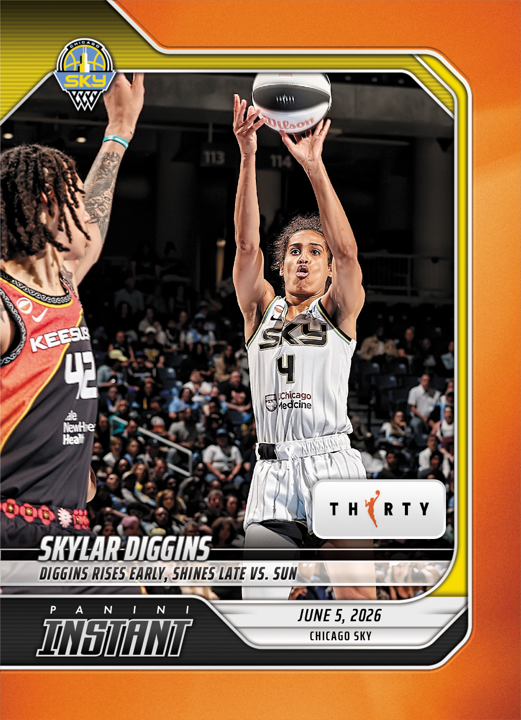 Product image 1 for - Skylar Diggins - 2026 Panini Instant WNBA #126 - 30th Anniversary /30