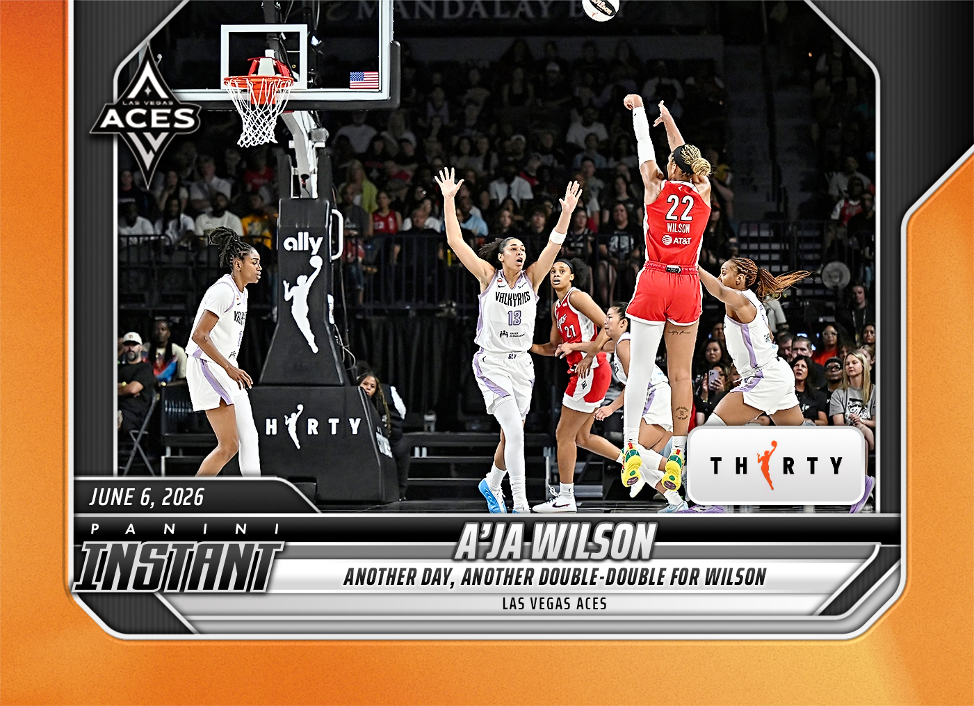 Detailed Image of A'ja Wilson - 2026 P