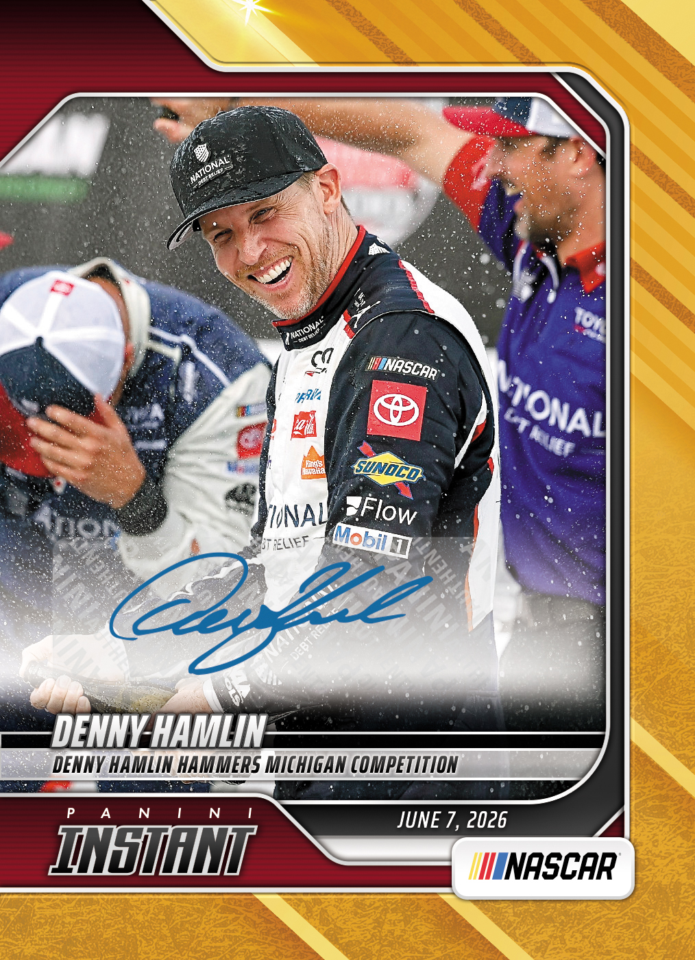 Detailed Image of Denny Hamlin - 2026