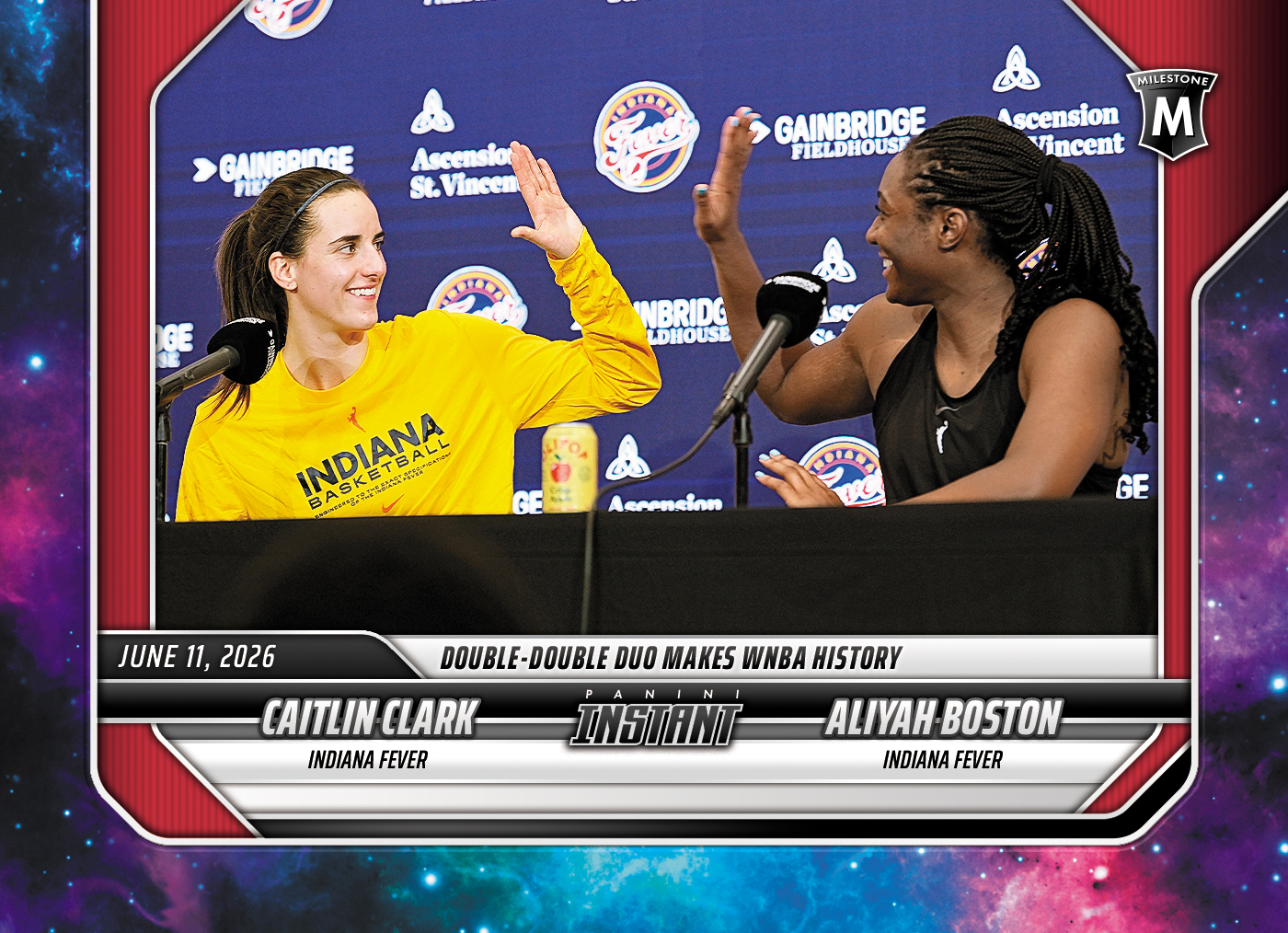Detailed Image of Caitlin Clark/Aliyah