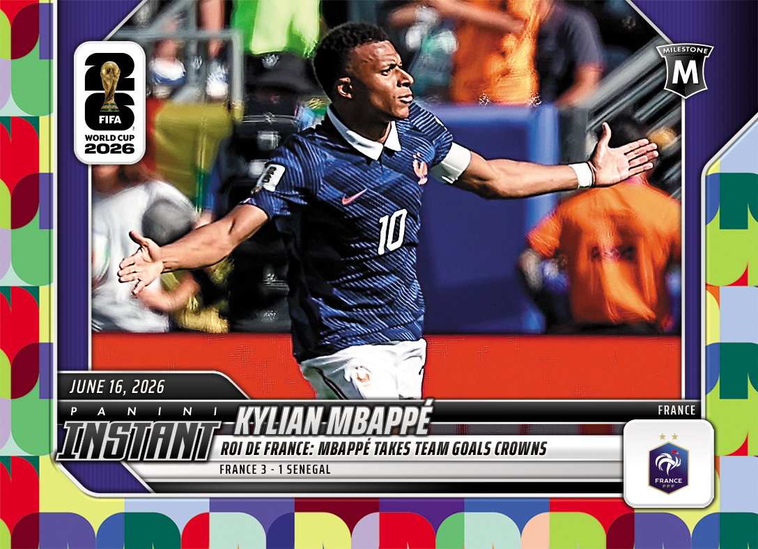 Product image 1 for - Kylian Mbappe - 2026 Panini Instant FIFA World Cup 2026™ #40 - Multi 1/1