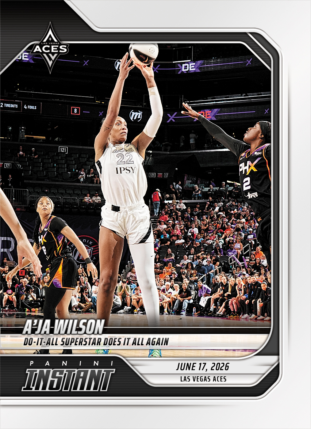 Detailed Image of A'ja Wilson - 2026 P