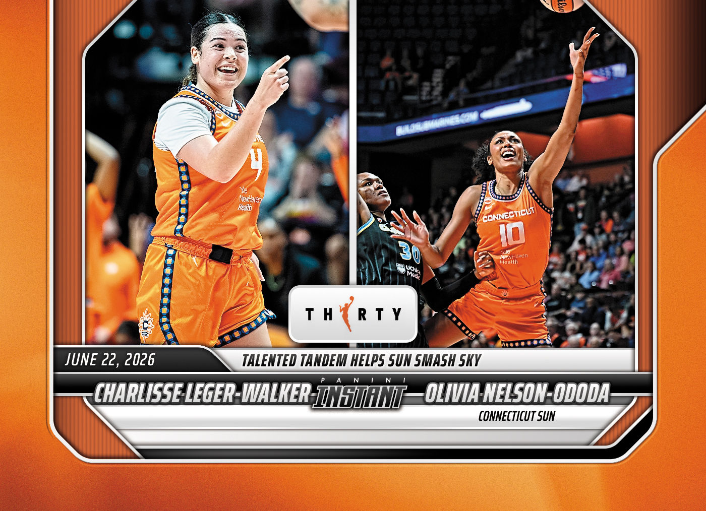 Charlisse Leger-Walker/Olivia Nelson-Ododa - 2026 Panini