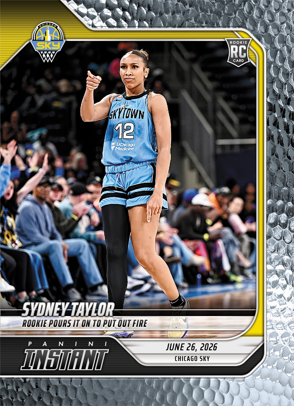 Product image 1 for - Sydney Taylor - 2026 Panini Instant WNBA #196 - Metallic /5