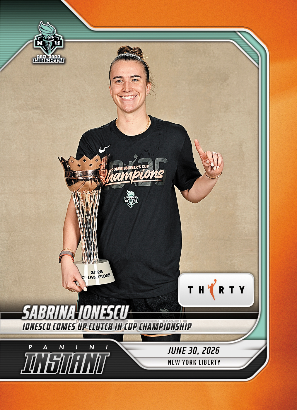 Detailed Image of Sabrina Ionescu - 20