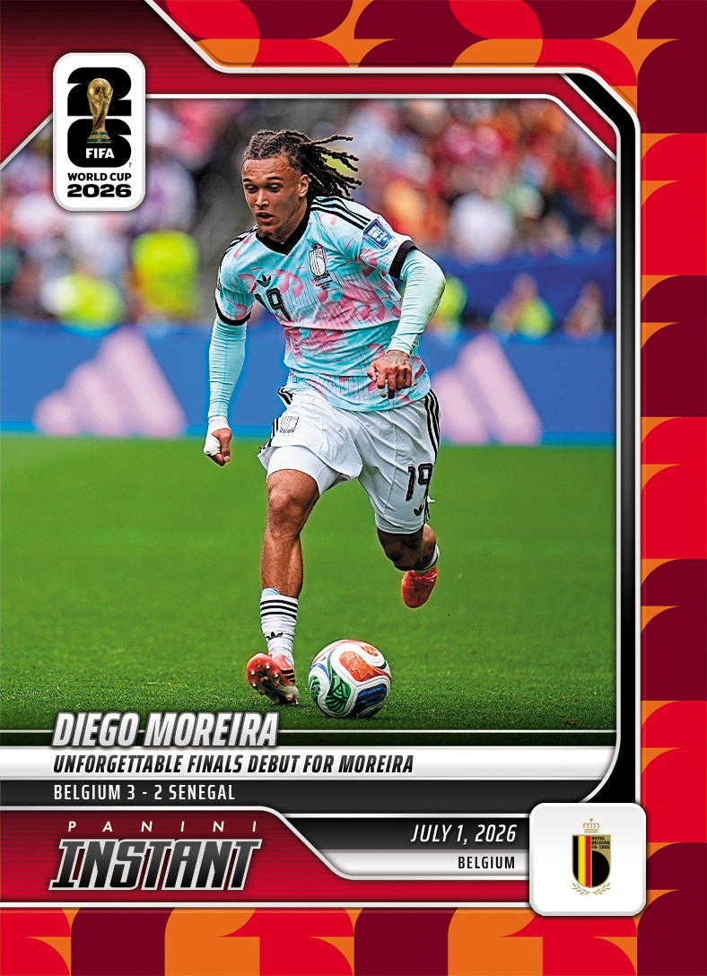Product image 1 for - Diego Moreira - 2026 Panini Instant FIFA World Cup 2026™ #183 - Red /5
