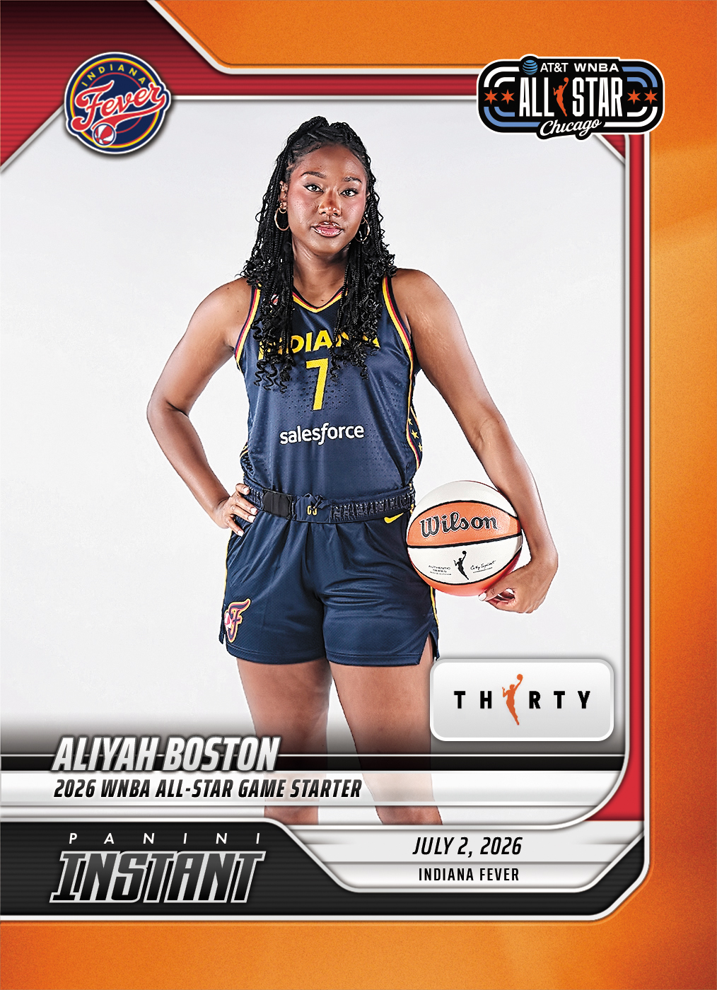 Detailed Image of Aliyah Boston - 2026