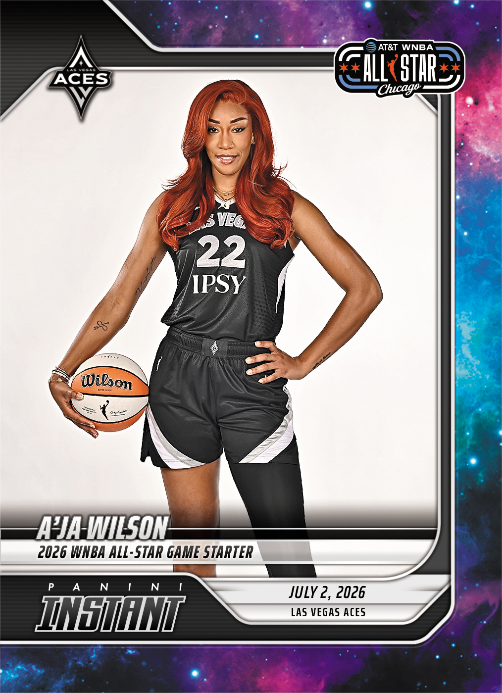 Detailed Image of A'ja Wilson - 2026 P