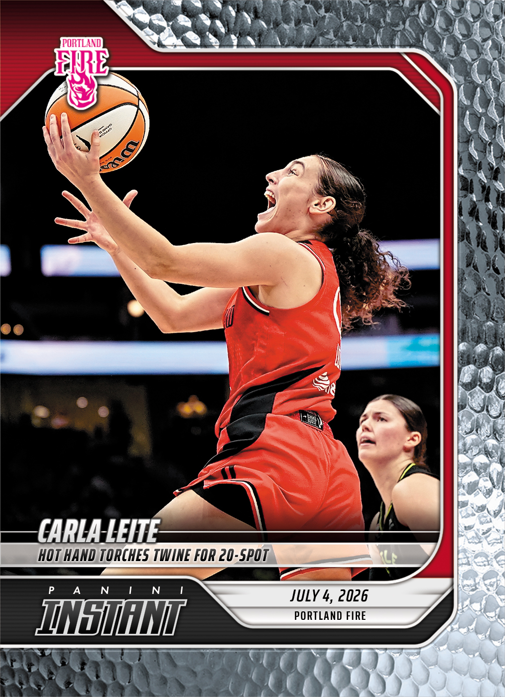 Product image 1 for - Carla Leite - 2026 Panini Instant WNBA #222 - Metallic /5