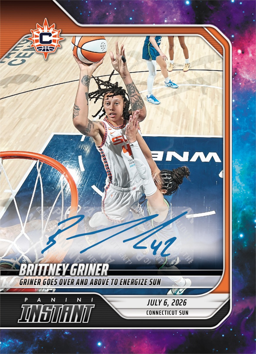 Product image 1 for - Brittney Griner  - 2026 Panini Instant WNBA #226 - Galaxy 1/1 Auto