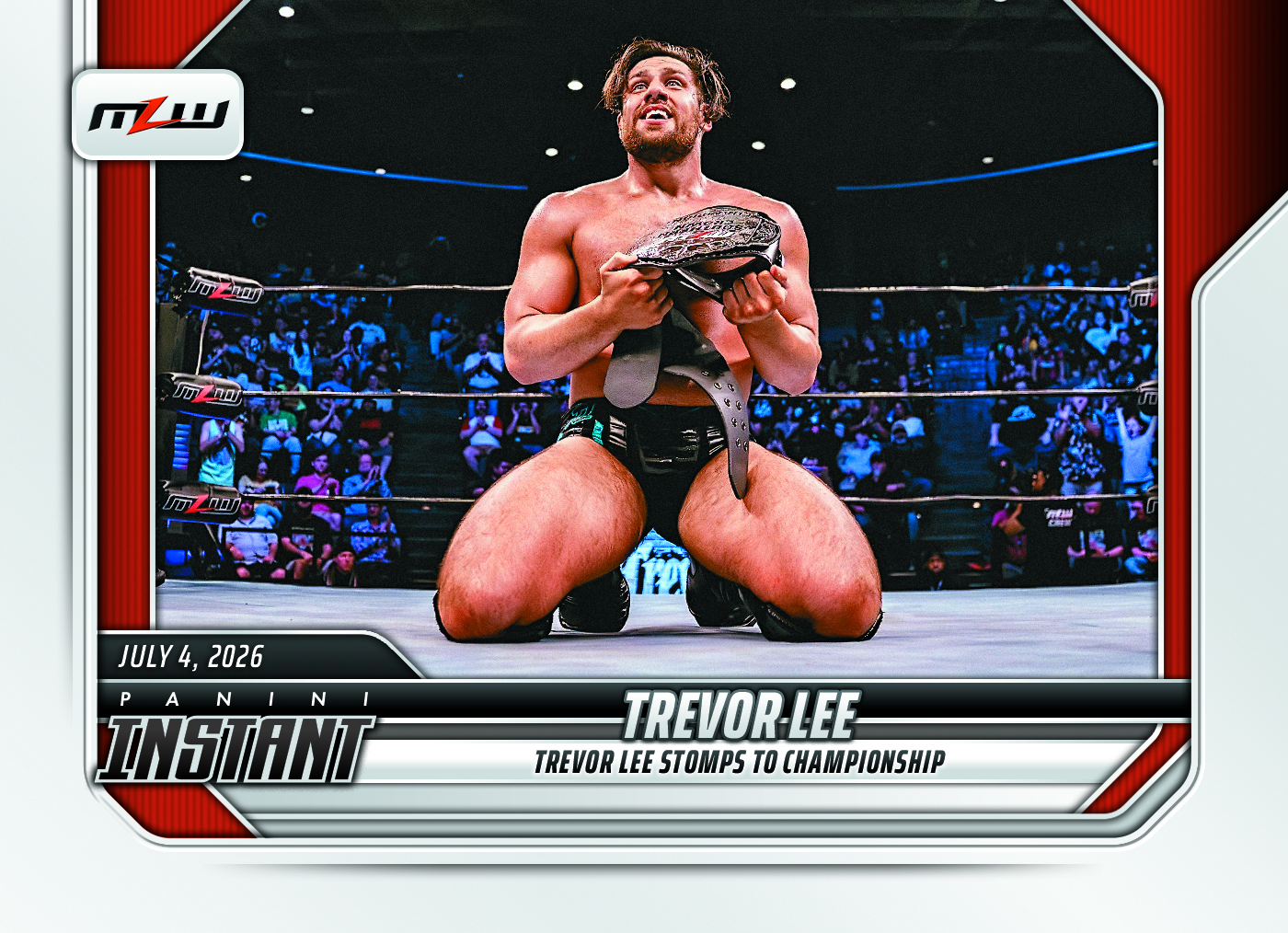 Detailed Image of Trevor Lee - 2026 Panini Instant MLW #9 - Base Card 10-pack