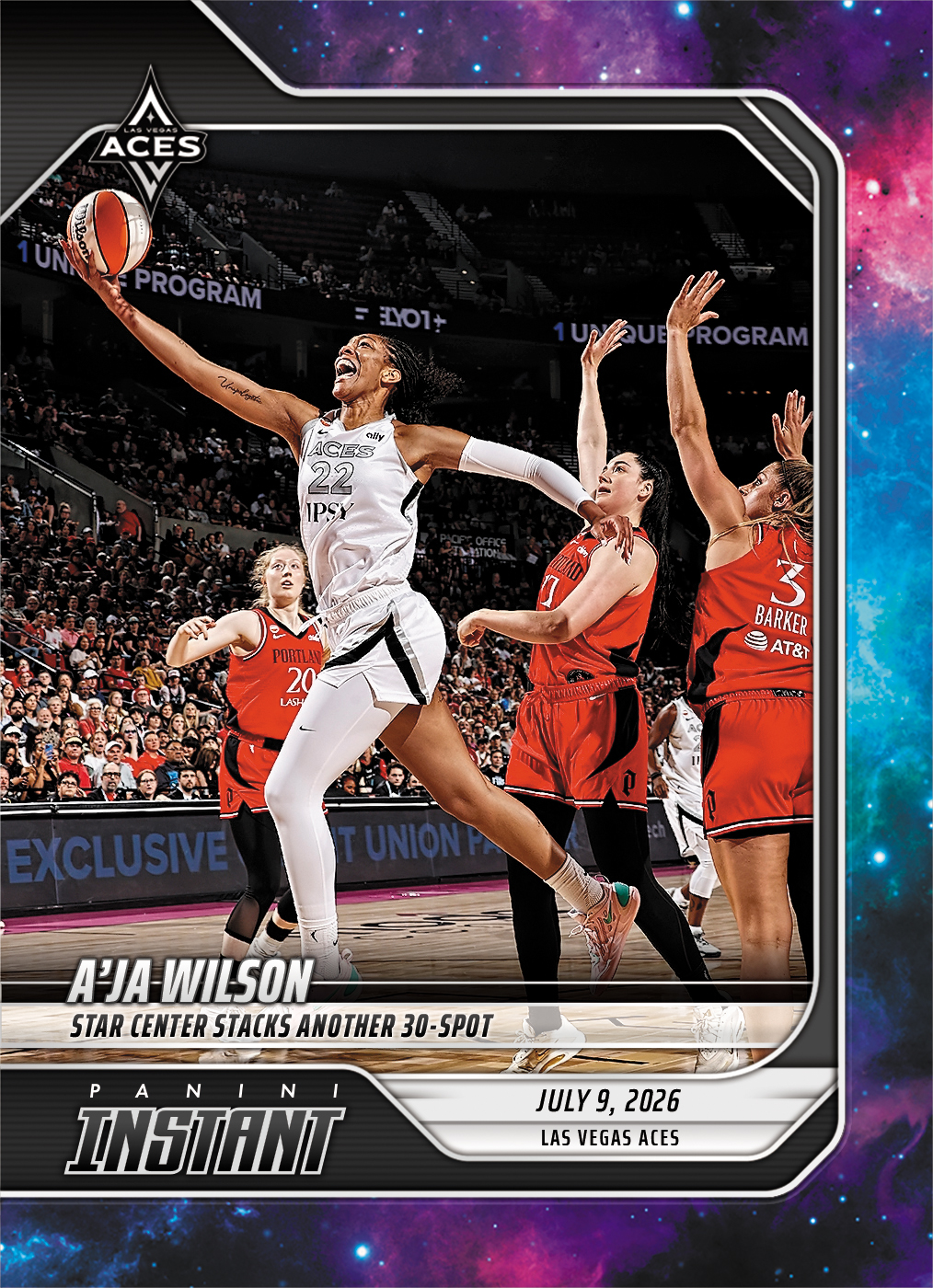 Detailed Image of A'ja Wilson - 2026 P